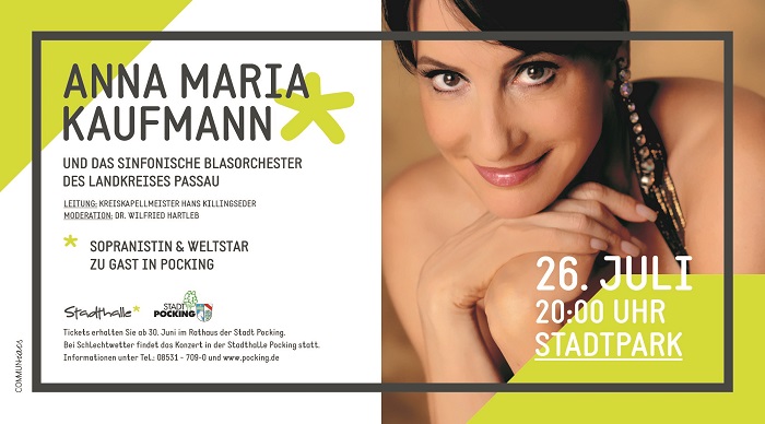 Einladung Anna Maria Kaufmann Konzert Pocking